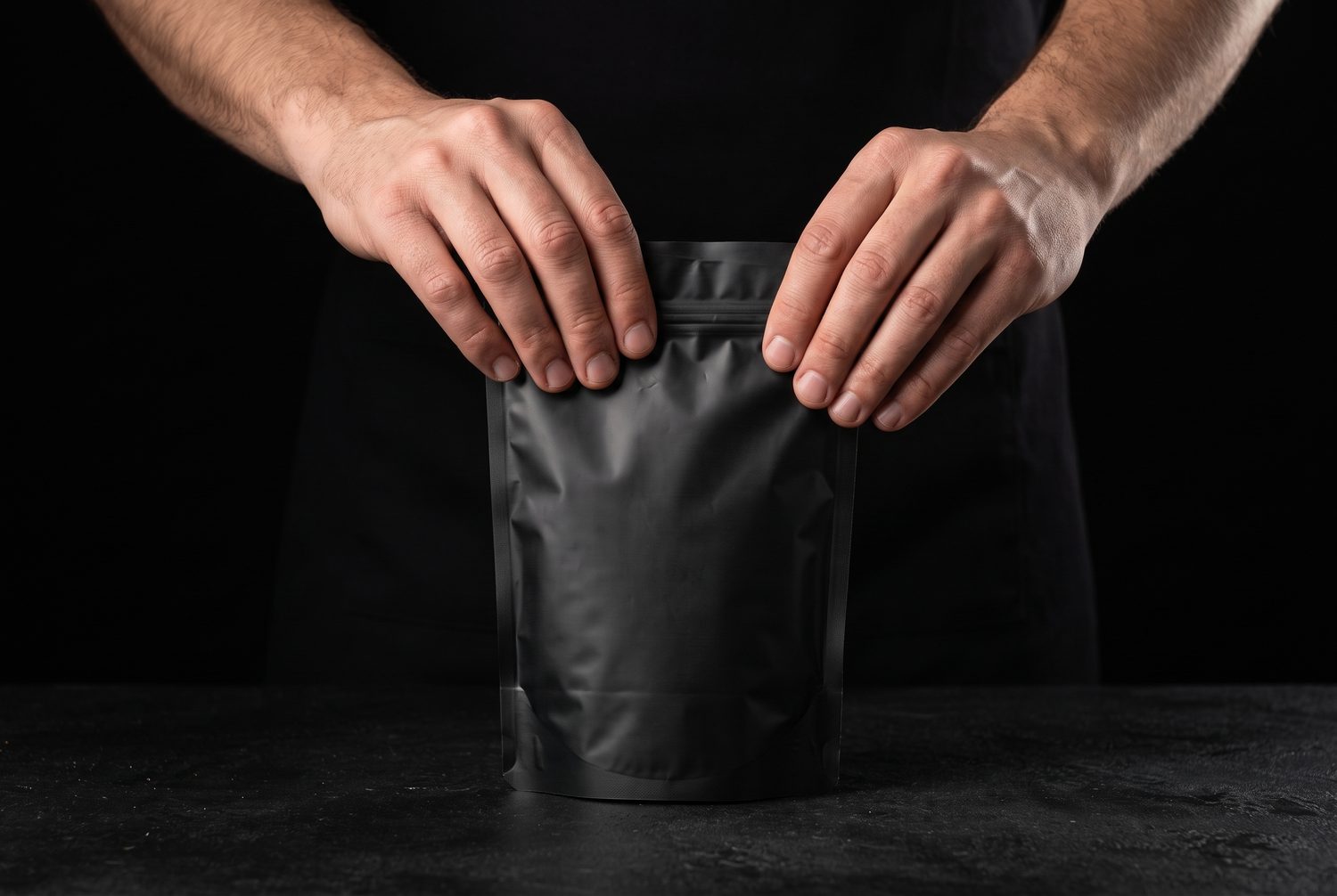 Blended + packed by hand